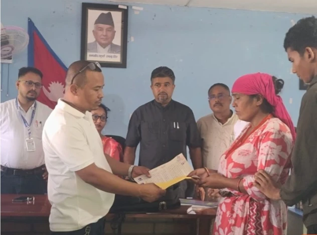 निर्माणाधीन भवनबाट लडेर मृत्यु भएका मजदुरका परिवारलाई २२ लाख रुपैयाँ क्षतिपूर्ति